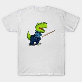 Cartoon TREX doing Kendo T-Shirt